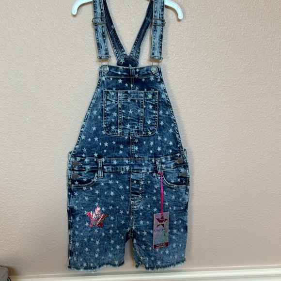 Vigoss shortall overall stars girls size L - Picture 7 of 9